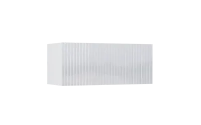 Тумба навесная №2 Оливия Белый глянец/белый