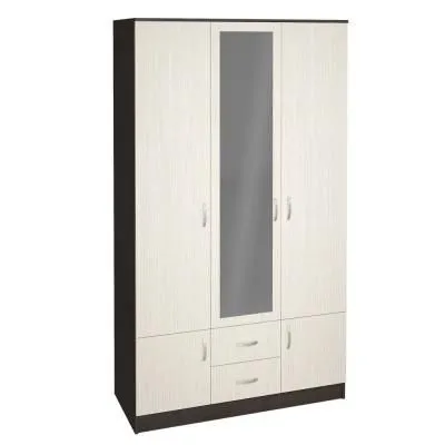 Шкаф Ронда ШК-3 венге дуб белфорт 120 см