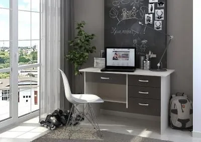 Стол компьютерный «СИТИ» Венге / Дуб белфорт (Ш*Г*В) 1200х600х750 мм мм