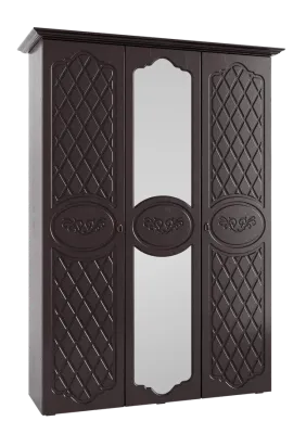Шкаф 3х-ств « Престиж » Шоколад-Венге (Ш*Г*В) 1575*563*2270 мм