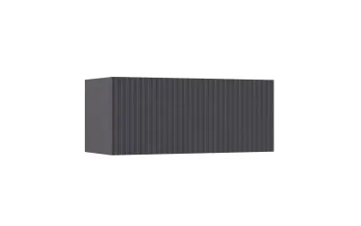 Тумба навесная №1 Оливия Графит софт/графит