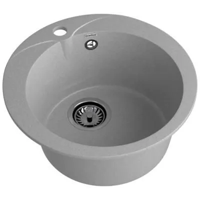 Мойка GranFest RONDO R-480 (круглая) Серый