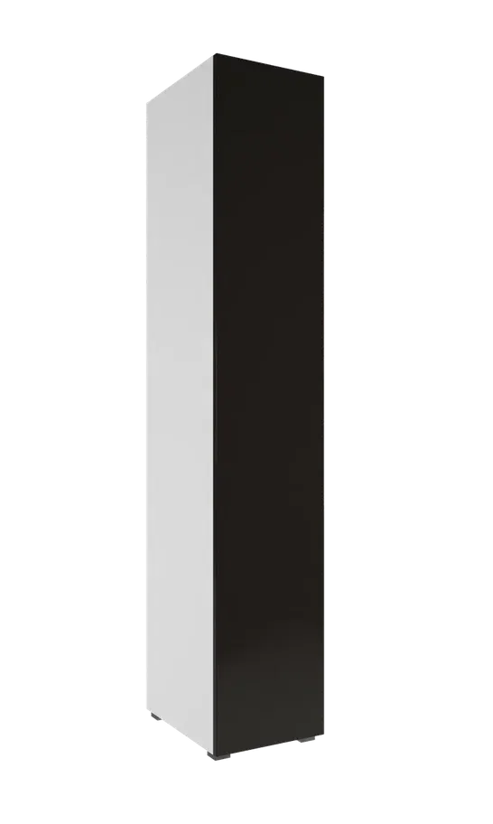 Гостиная «Флорис» Шкаф ШК-002 Белый глянец (Ш*В*Г) 400*2170*520 мм Гостиная «Флорис» Шкаф ШК-002 Белый глянец (Ш*В*Г) 400*2170*520 мм