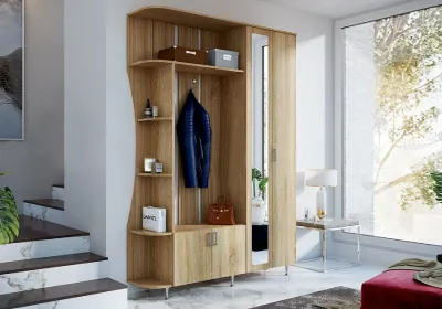 Прихожая «Лика-1» Дуб сонома ( Ш*В*Г) 1500х2150х370 мм.