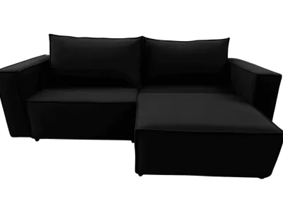 Диван-трансформер «Лофт» Черный (ШхГхВ) 2420х960х750 мм