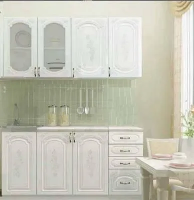 Кухня «Лиза-2» Сандал/Белый/Антарес 1,7 метра