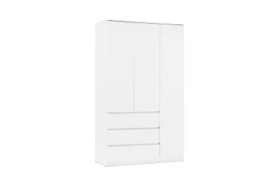 Шкаф «Челси» 1200 Белый глянец/белый (ШхВхГ) 1202х2022х514 мм