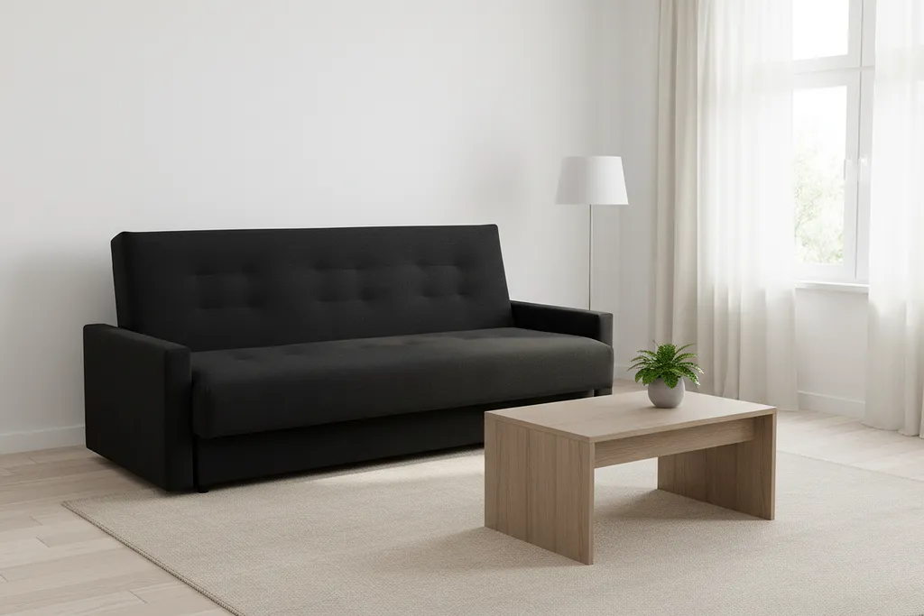 Диван-книжка «Милан» 1200х1800 мм Черный (Ш*Г*В) 2110x920x900 мм Диван-книжка «Милан» 1200х1800 мм Черный (Ш*Г*В) 2110x920x900 мм