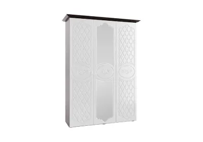 Шкаф 3х-ств « Престиж » Жемчуг-Венге (Ш*Г*В) 1575*563*2270 мм