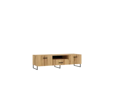 Тумба под ТВ Ненси LOFT (1600) Дуб крафт/дуб крафт 160 см