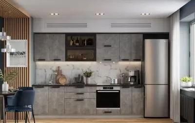 Кухня «Пасадена» Железный камень