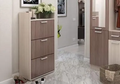 Обувница «Дели-2» Шимо светлый/шимо темный (Ш*В*Г) 600х1160х320 мм. Обувница «Дели-2» Шимо светлый/шимо темный (Ш*В*Г) 600х1160х320 мм.