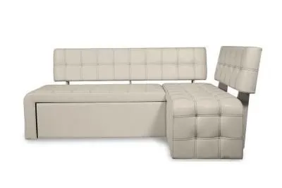 Кухонный угловой диван со спальным местом «Прага» Крем (ШхВхГ) 2000х840х1320 мм