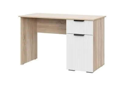 Стол письменный Норд СТП03-1200 Софт пломбир Line/дуб сонома