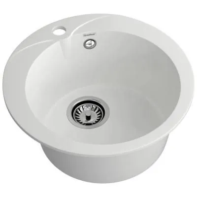 Мойка GranFest RONDO R-480 (круглая) Иней
