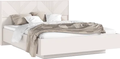 Кровать «Ирис» Кашемир/Кашемир (ШхВхГ) 1708*1000*2101 мм