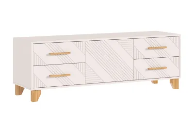 Тумба под ТВ «Ирис» Кашемир/Кашемир (ШхВхГ) 1502*542*426 мм