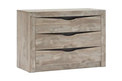 Спальня «Ривьера» Комод Дуб Юкон/Бетон темный (ШхВхГ) 1072х750х474 мм