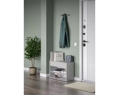 Тумба для обуви Айден ОБ06-600 серая 60 см Тумба для обуви Айден ОБ06-600 серая 60 см