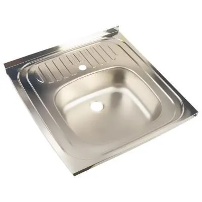 Мойка накладная 600*500 мм