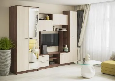 Комплект гостиной  Марта-11 шимо темный шимо светлый 270 см