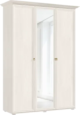 Шкаф « Престиж 2 » Сандал 3-х ств. с зеркалом (ШхВхГ) 1500х2236х528 мм