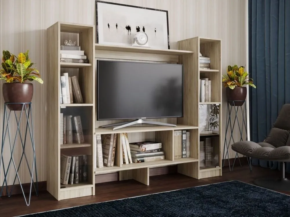 Гостиная «Мини-3» Сонома (Ш*Г*В) 1660x360x1380 мм Гостиная «Мини-3» Сонома (Ш*Г*В) 1660x360x1380 мм