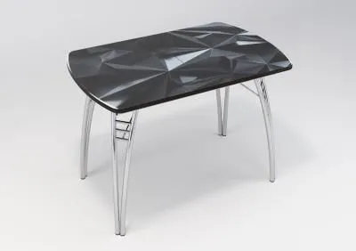 Раздвижной стол Интерьер Графит Раздвижной стол Интерьер Графит