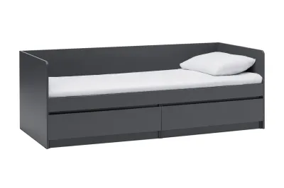 Кровать «Челси» 0.8 м (Детская) Графит/графит (ШхВхГ) 2036х700х840 мм