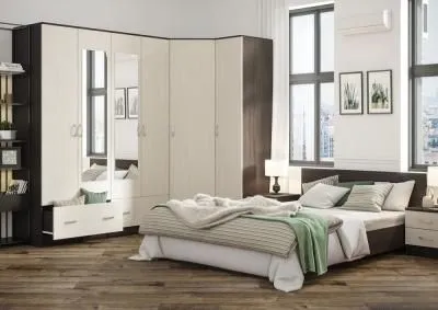 Спальня Ронда Венге/дуб белфорд Вариант №1