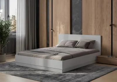 Кровать Айден КР06-1600 серый 160 см Кровать Айден КР06-1600 серый 160 см