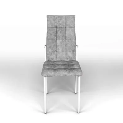 Стул «Волна» белый графит