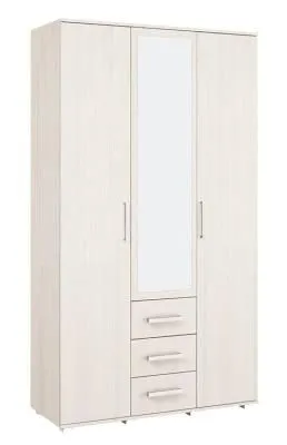 Шкаф «Белла 3-х ств.» Сандал светлый (Ш*В*Г) 1200*2120*470 мм.