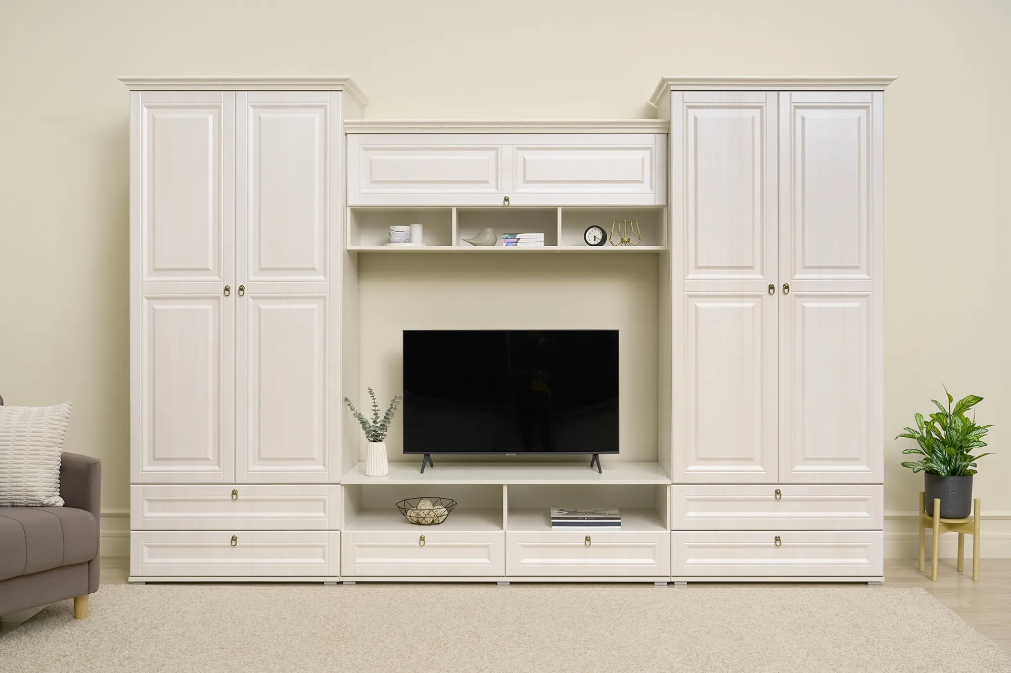 Гостиная «Стенка Престиж-1-1» Сандал Светлый(Ш*В*Г) 3350*2150*570 мм. Гостиная «Стенка Престиж-1-1» Сандал Светлый(Ш*В*Г) 3350*2150*570 мм.