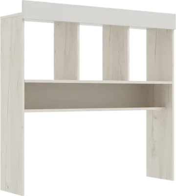 Надстройка для стола Юниор-4 Шарли белый/крафт белый 110 см