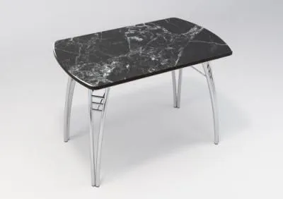 Раздвижной стол Интерьер Мрамор черный Раздвижной стол Интерьер Мрамор черный