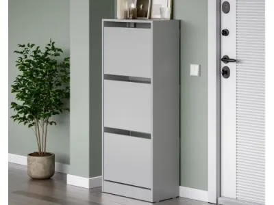 Тумба для обуви Айден ОБ06-601 серый 60 см Тумба для обуви Айден ОБ06-601 серый 60 см