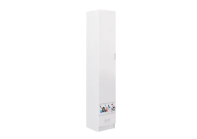 Пенал закрытый «Вега» NEW boy белое дерево (ШхВхГ) 400х2200х402 мм