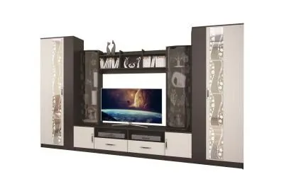 Гостиная «Марта-15» венге/дуб белфорт Гостиная «Марта-15» венге/дуб белфорт