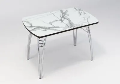 Раздвижной стол Интерьер Белый мрамор Раздвижной стол Интерьер Белый мрамор