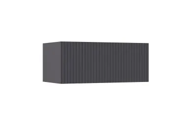 Тумба навесная №2 Оливия Графит софт/графит