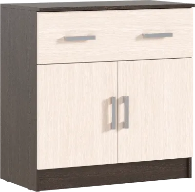 Комод «Бася» 552 (1ящ+2дв) Венге/белфорт (Ш*Г*В) 800x414x790 мм