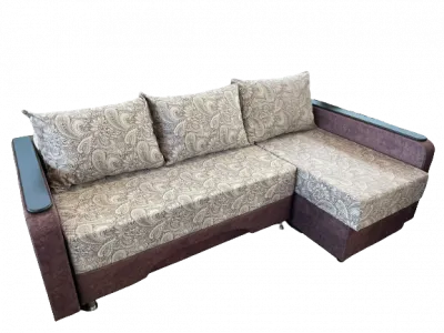 Угловой диван «Лорд» Микровелюр Узор (Ш*Г*В) 2250х1400х940 мм
