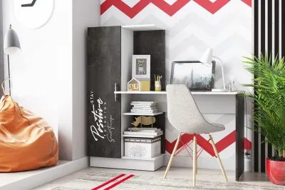 Стол компьютерный «Вега» NEW Позитив М-1(ШхВхГ) 1450х1350х500 мм