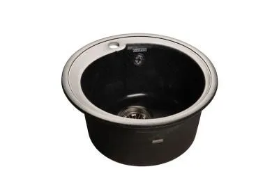 Мойка GranFest RONDO R-450 (круглая) Черный