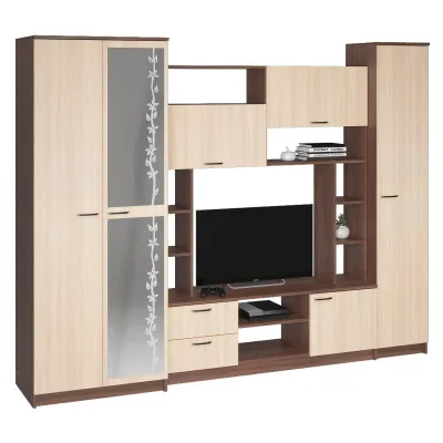 Комплект гостиной  Марта-11 шимо темный шимо светлый 270 см