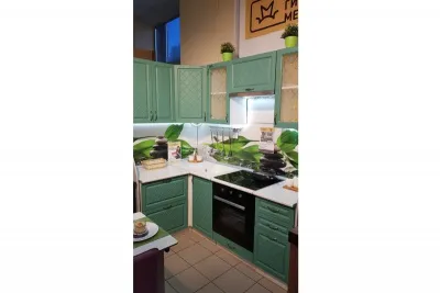 Кухня «Модена» Бирюза 