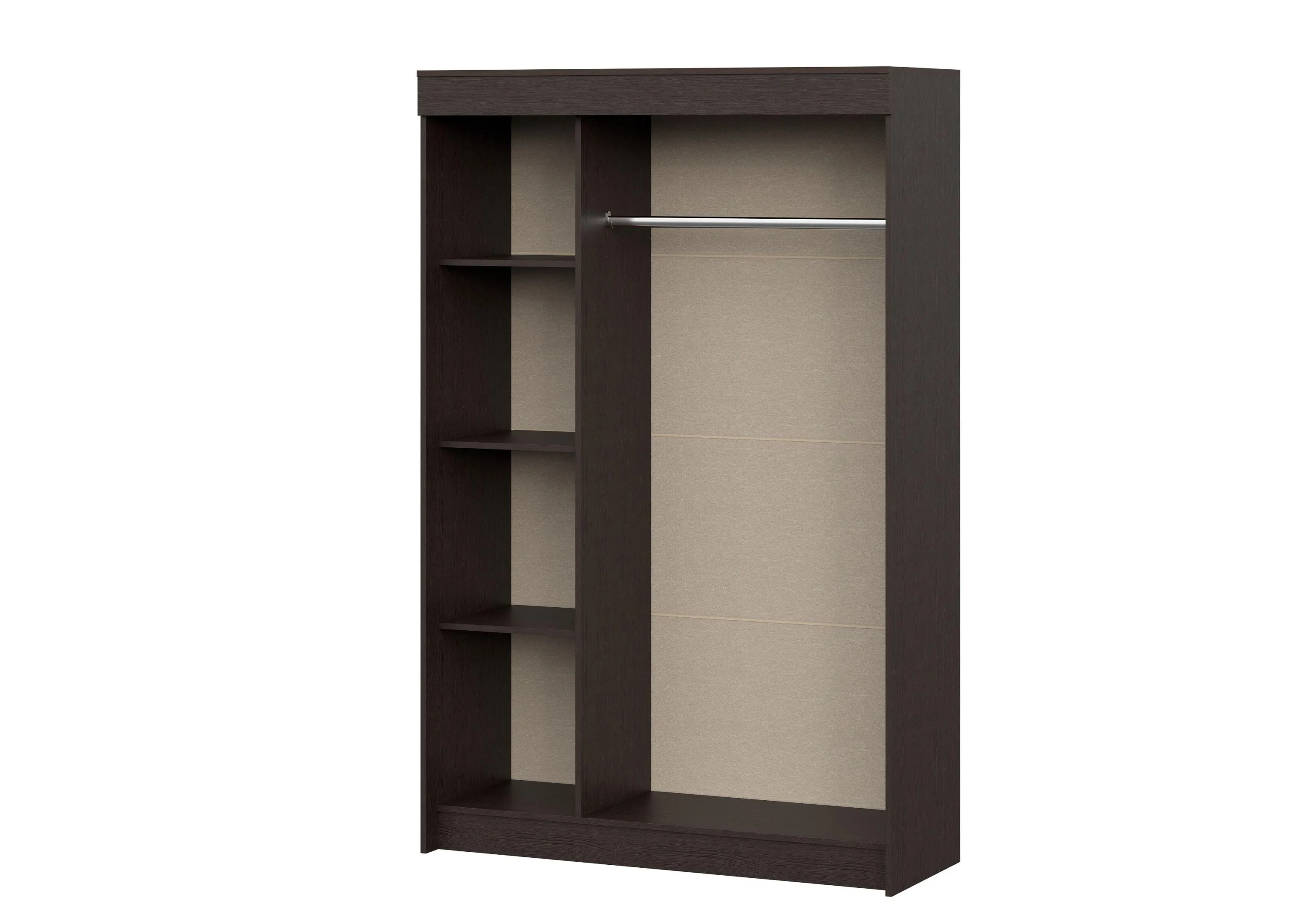 Шкаф-купе Бассо венге/дуб белфорт 130 см