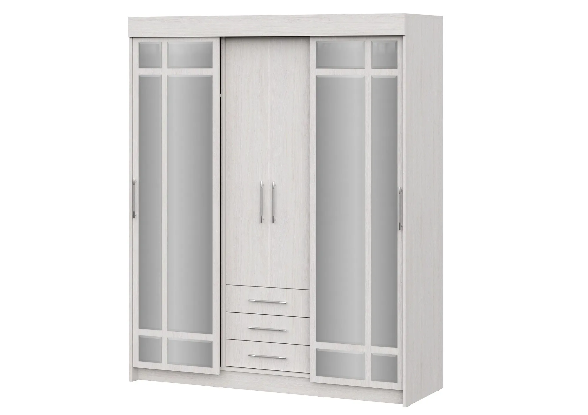 Шкаф-купе Фортуна ясень анкор светлый/ясень анкор светлый 170 см