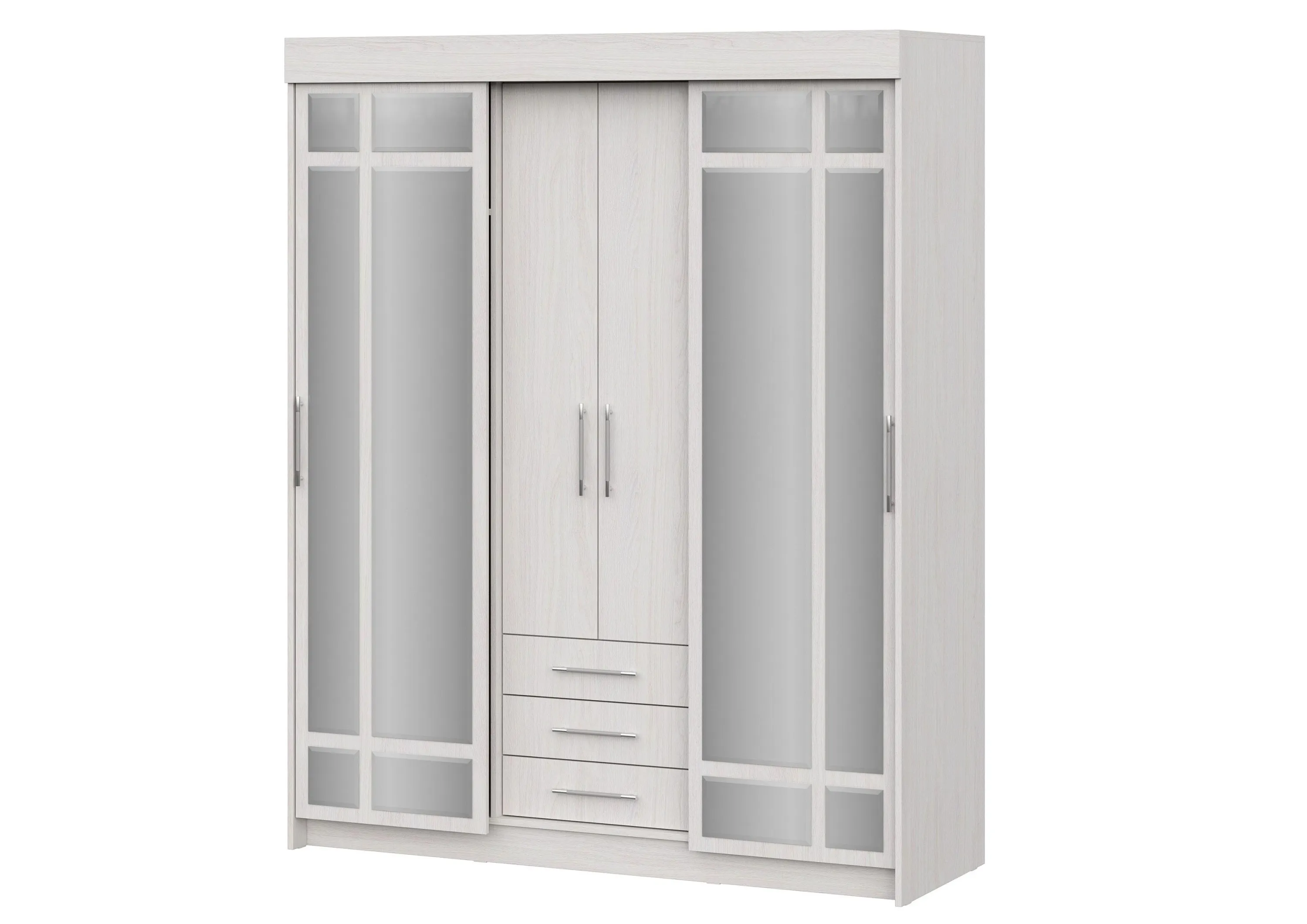 Шкаф-купе Фортуна ясень анкор светлый/ясень анкор светлый 170 см